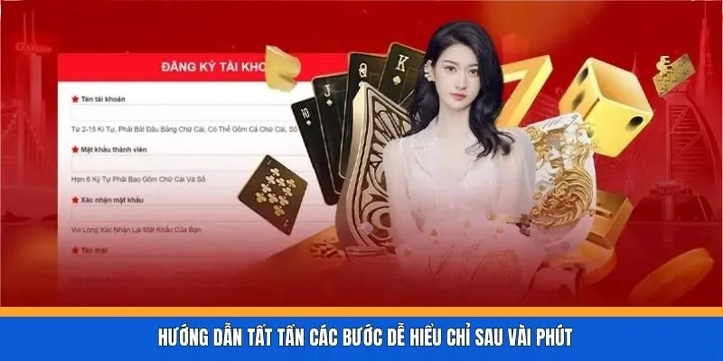 Hướng dẫn tất tần các bước đăng ký dễ hiểu chỉ sau vài phút