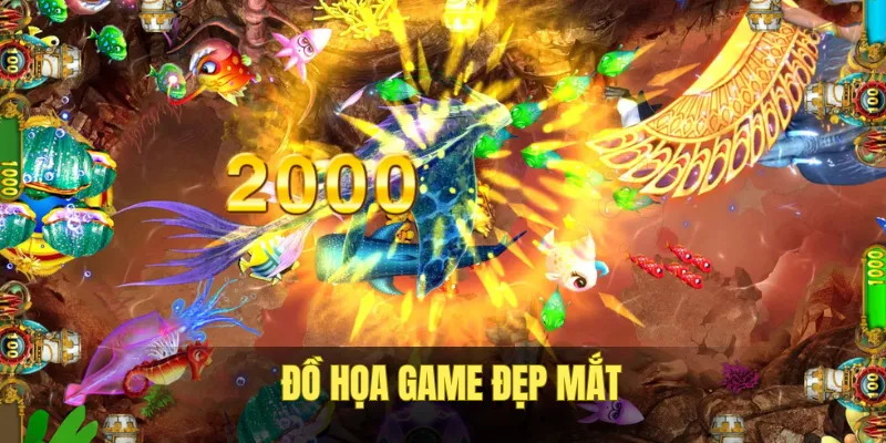 Đồ họa game đẹp và hiệu ứng chuyên nghiệp